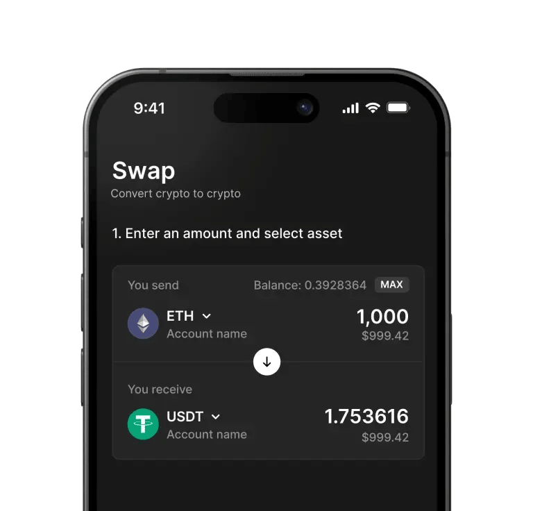 Swap Interface